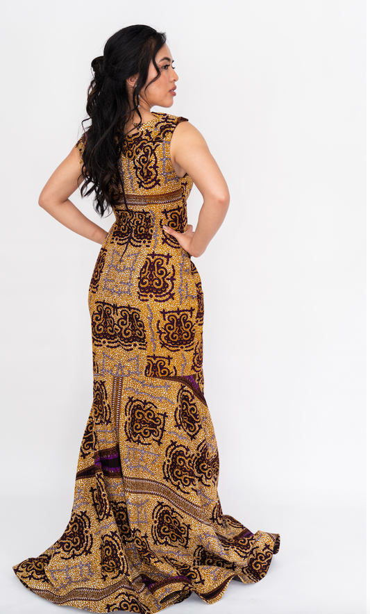 patterned dress